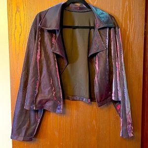 Iridescent jacket